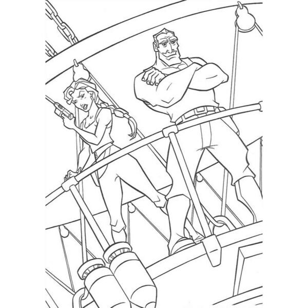 atlantis comandante con helga