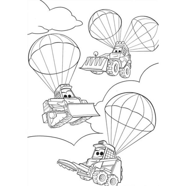 aviones 2 paracaidas