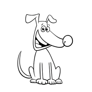 Caricatura perro