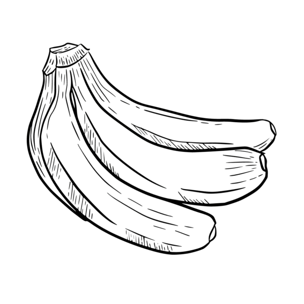 Plátanos juntos